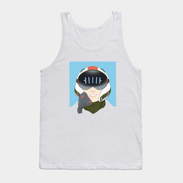 SKY (No Hex Code) Tank Top by danielsingzon